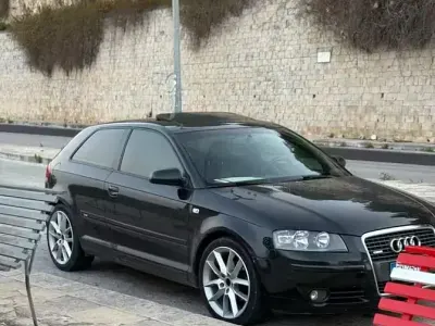 Usata Audi A3 S-Line 140 CV (102 kW) 2007 Nero Utilitaria