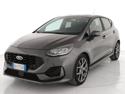 Usata Ford Fiesta ST-Line 125 CV (91 kW) 2022 Magnetic grey (metallizzato) Utilitaria