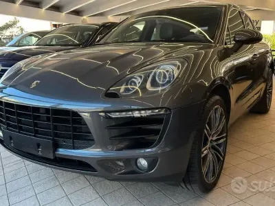 Usata Porsche Macan S 258 CV (189 kW) 2015 Grigio SUV