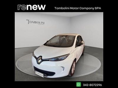 Usata Renault Zoe Intens 100 kW (136 CV) 2015 Bianco Utilitaria