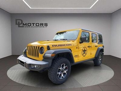 Usata Jeep Wrangler Rubicon 272 CV (200 kW) 2020 Giallo SUV