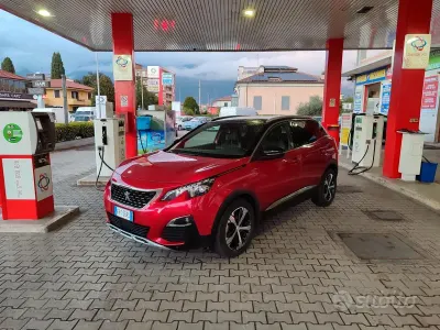 Brugt Peugeot 3008 GT-line 131 HK (96 kW) 2018 Rød SUV