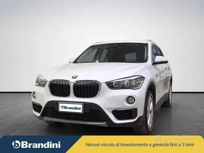 Usata BMW X1 Advantage 116 CV (85 kW) 2016 Alpinweiss iii pastello SUV