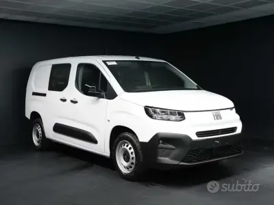 Uusi Fiat Doblò 101 HP (74 kW) 2026 Valkoinen Tila-auto