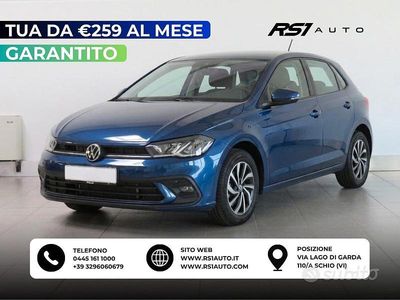 Nuova VW Polo Life 95 CV (69 kW) 2025 Blu Utilitaria