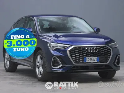Usata Audi Q3 Sportback S-Line 150 CV (110 kW) 2022 Blue navarra SUV