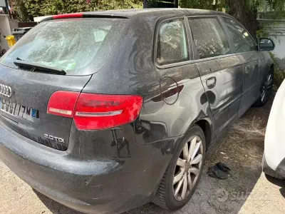 Usata Audi A3 Sportback 2009 Nero Utilitaria