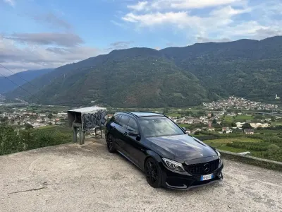 Usata Mercedes C43 AMG AMG 367 CV (269 kW) 2018 Nero Station wagon