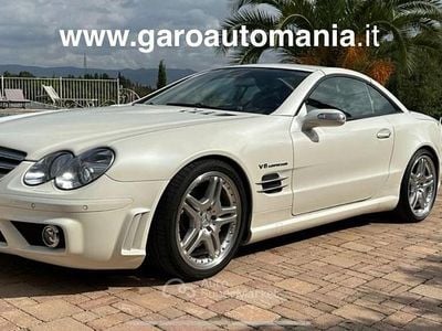 Usata Mercedes SL55 AMG AMG 500 CV (367 kW) 2005 Bianco Cabrio