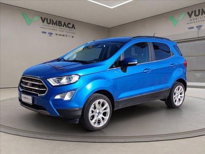 Begagnad Ford Ecosport Titanium 125 HK (91 kW) 2022 Blå SUV