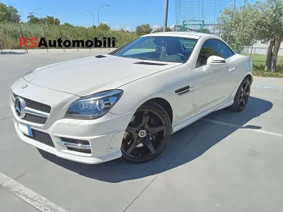 Usata Mercedes SLK250 AMG 204 CV (150 kW) 2013 Bianco Cabrio