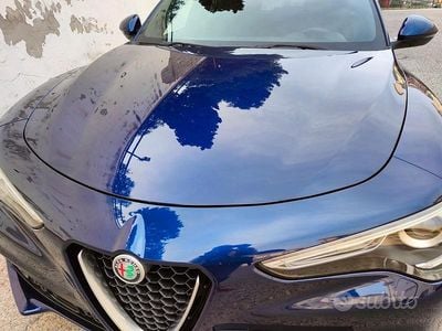Usata Alfa Romeo Stelvio 210 CV (154 kW) 2018 Blu SUV