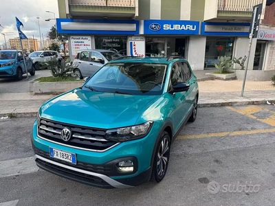 Usata VW T-Cross Style 95 CV (69 kW) 2019 Blu SUV