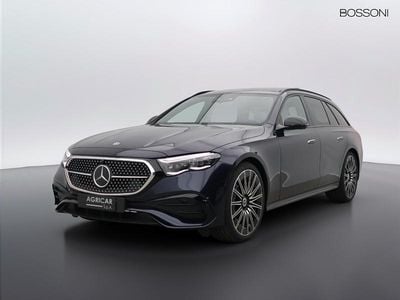 Nuova Mercedes E220 AMG Line Premium 197 CV (144 kW) 2025 Blu Station wagon