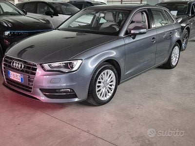 Usata Audi A3 Ambition 125 CV (91 kW) 2015 Grigio Utilitaria