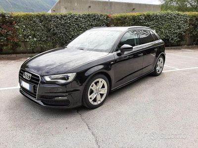 Usata Audi A3 105 CV (77 kW) 2015 Nero Station wagon