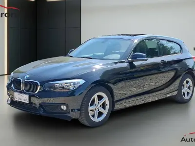 Usata BMW 116 109 CV (80 kW) 2017 L8 nero profondo perla Utilitaria