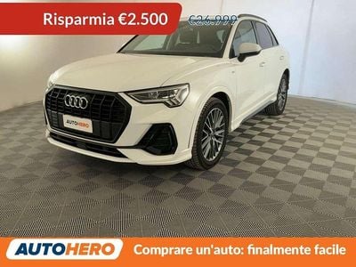 Usata Audi Q3 S-Line 150 CV (110 kW) 2019 Bianco SUV
