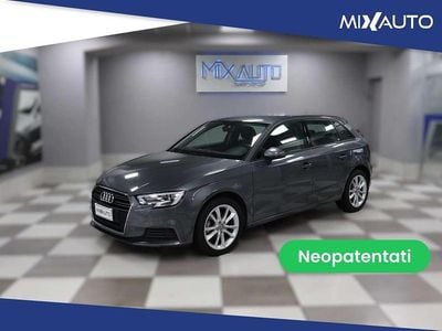 Usata Audi A3 Business 116 CV (85 kW) 2017 Grigio Berlina