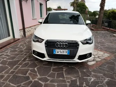 Usata Audi A1 S-Line 90 CV (66 kW) 2014 Bianco Utilitaria