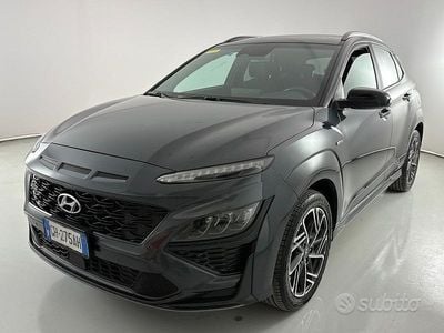 Usata Hyundai Kona N Line 136 CV (100 kW) 2022 Grigio SUV