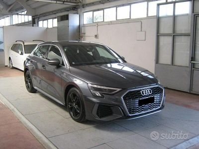 Usata Audi A3 S-Line 116 CV (85 kW) 2020 Grigio Berlina