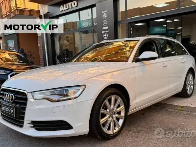 Usata Audi A6 Comfort 190 CV (139 kW) 2014 Bianco Station wagon
