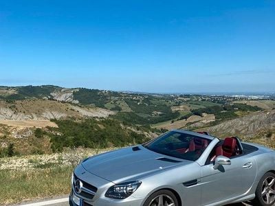 Usata Mercedes SLK250 Premium 204 CV (150 kW) 2015 Grigio Cabrio