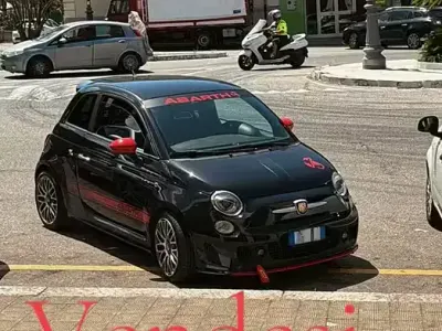 Usata Abarth 500 135 CV (99 kW) 2009 Nero Utilitaria