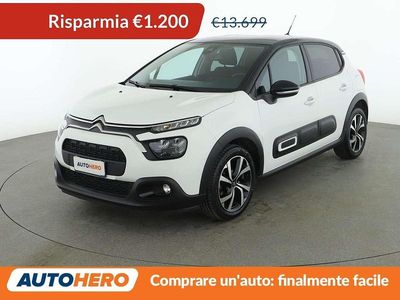 Usata Citroën C3 Shine 102 CV (75 kW) 2021 Bianco Utilitaria