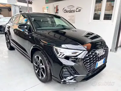 Usata Audi Q3 Sportback Black Edition 150 CV (110 kW) 2020 Nero SUV
