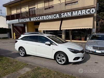 Usata Opel Astra GS Line 105 CV (77 kW) 2020 Bianco Station wagon