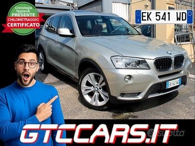 Usata BMW X3 Efficient Dynamics 184 CV (135 kW) 2012 Giallo SUV