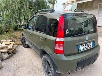 Usado Fiat Panda 4x4 69 CV (50 kW) 2006 Verde Utilitario