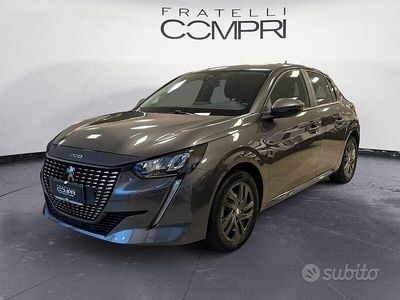 Usata Peugeot 208 Active 75 CV (55 kW) 2021 Grigio platinum Utilitaria