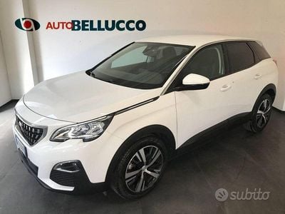 Usata Peugeot 3008 Active 120 CV (88 kW) 2018 Bianco SUV