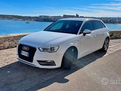 Usata Audi A3 S-Line 184 CV (135 kW) 2016 Bianco Berlina