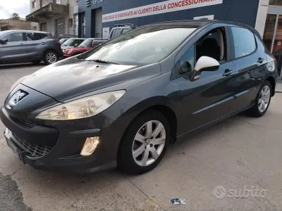 Usata Peugeot 308 Premium 109 CV (80 kW) 2008 Grigio Berlina