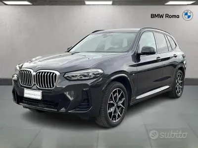 Usata BMW X3 M Sport 190 CV (139 kW) 2022 Grigio SUV