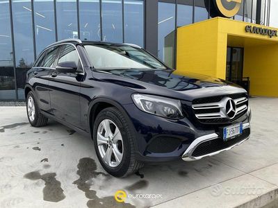 Usata Mercedes GLC250 204 CV (150 kW) 2017 Blu SUV