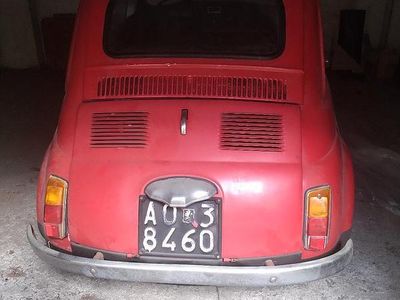 Usata Fiat 500 1960 Rosso Utilitaria