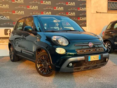 Usata Fiat 500L Cross 95 CV (69 kW) 2017 Verde Monovolume