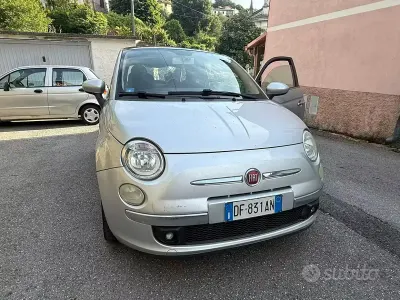 Usata Fiat 500 75 CV (55 kW) 2007 Bianco Berlina