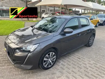 Usata Peugeot 208 101 CV (74 kW) 2020 Grigio Utilitaria