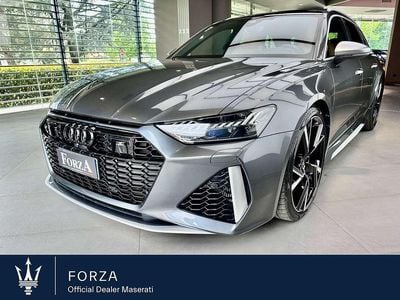 Usata Audi RS6 Ambiente 600 CV (441 kW) 2021 Grigio daytona perla Station wagon