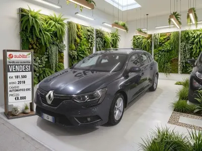Usata Renault Mégane GrandTour 110 CV (80 kW) 2018 Grigio Station wagon