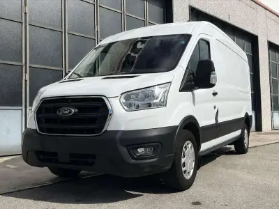 Occasion Ford Transit 131 ch (96 kW) 2020 Blanc Van
