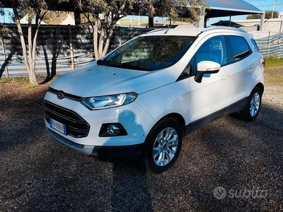 Usata Ford Ecosport Titanium S 95 CV (69 kW) 2016 Bianco SUV