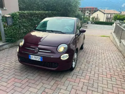 Usata Fiat 500C Pop 101 CV (74 kW) 2019 Rosso Cabrio