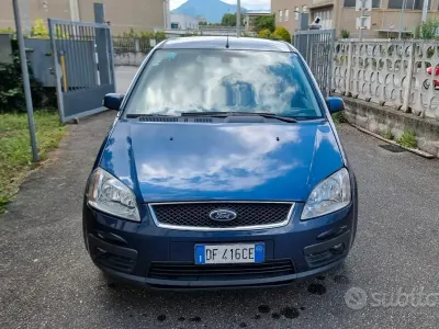 Usata Ford C-MAX Titanium 90 CV (66 kW) 2006 Blu Monovolume
